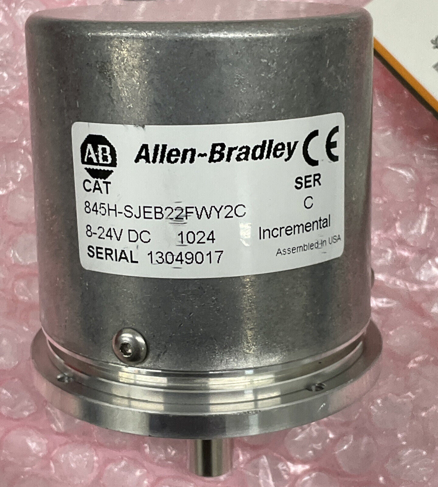 Allen Bradley 845H-SJEB22FWY2C New Ser. C Incremental Encoder (BL191)