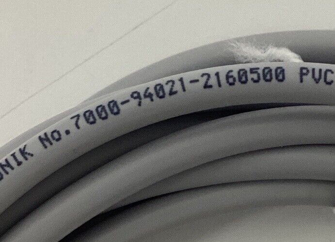 Murr 7000-94021-2160500 MSUD Valve Plug 3-Wire Single End Cable 5M (BL268) - 0