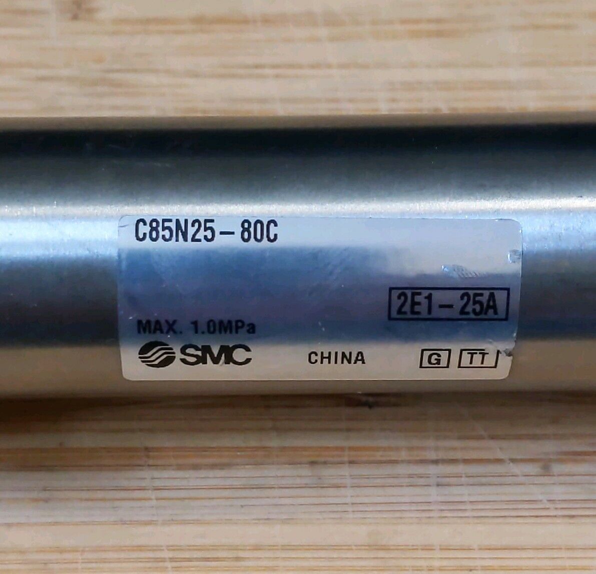 SMC Double Action Pneumatic Round Cylinder C85N25-80C (RE206) - 0