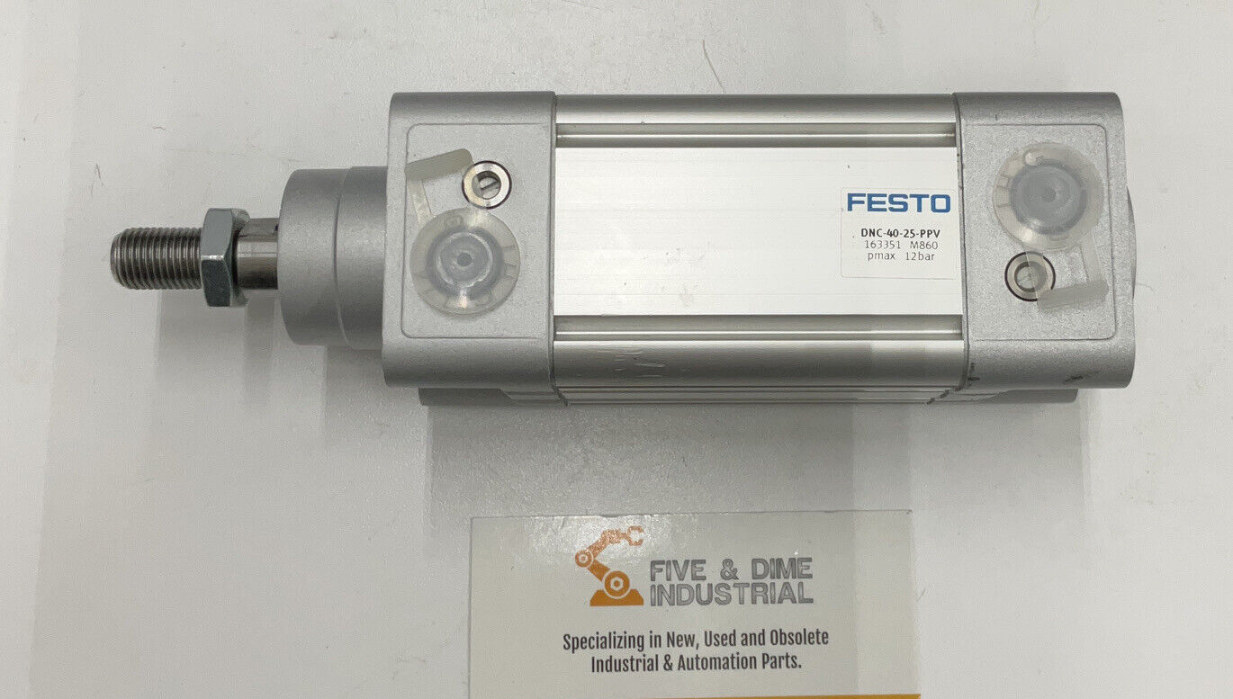 Festo DNC-40-25-PPV Pneumatic Cylinder 40mm Bore 25mm Stroke (CL273)