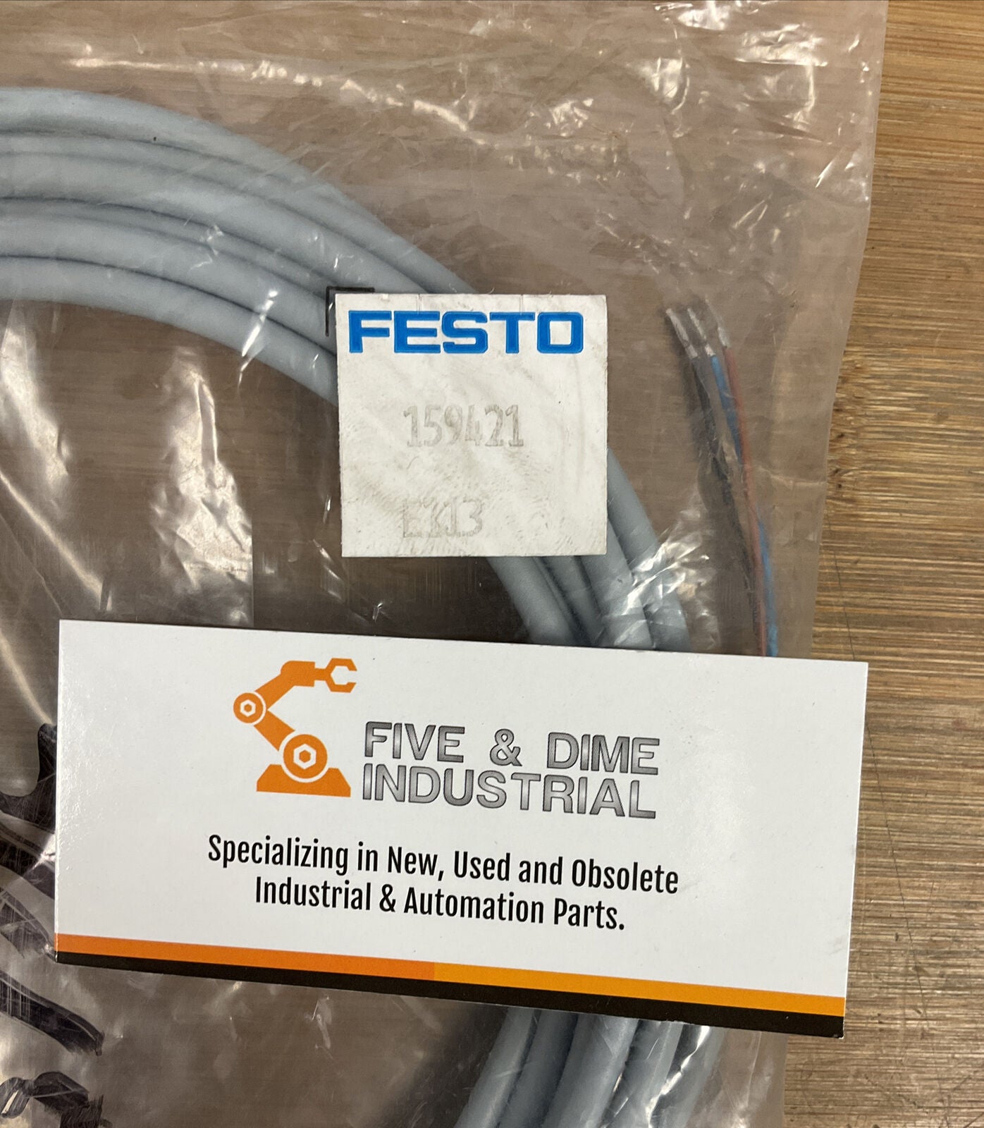 Festo 159421-EK13 New Connecting Line Cable 3-Pin  (CL309)