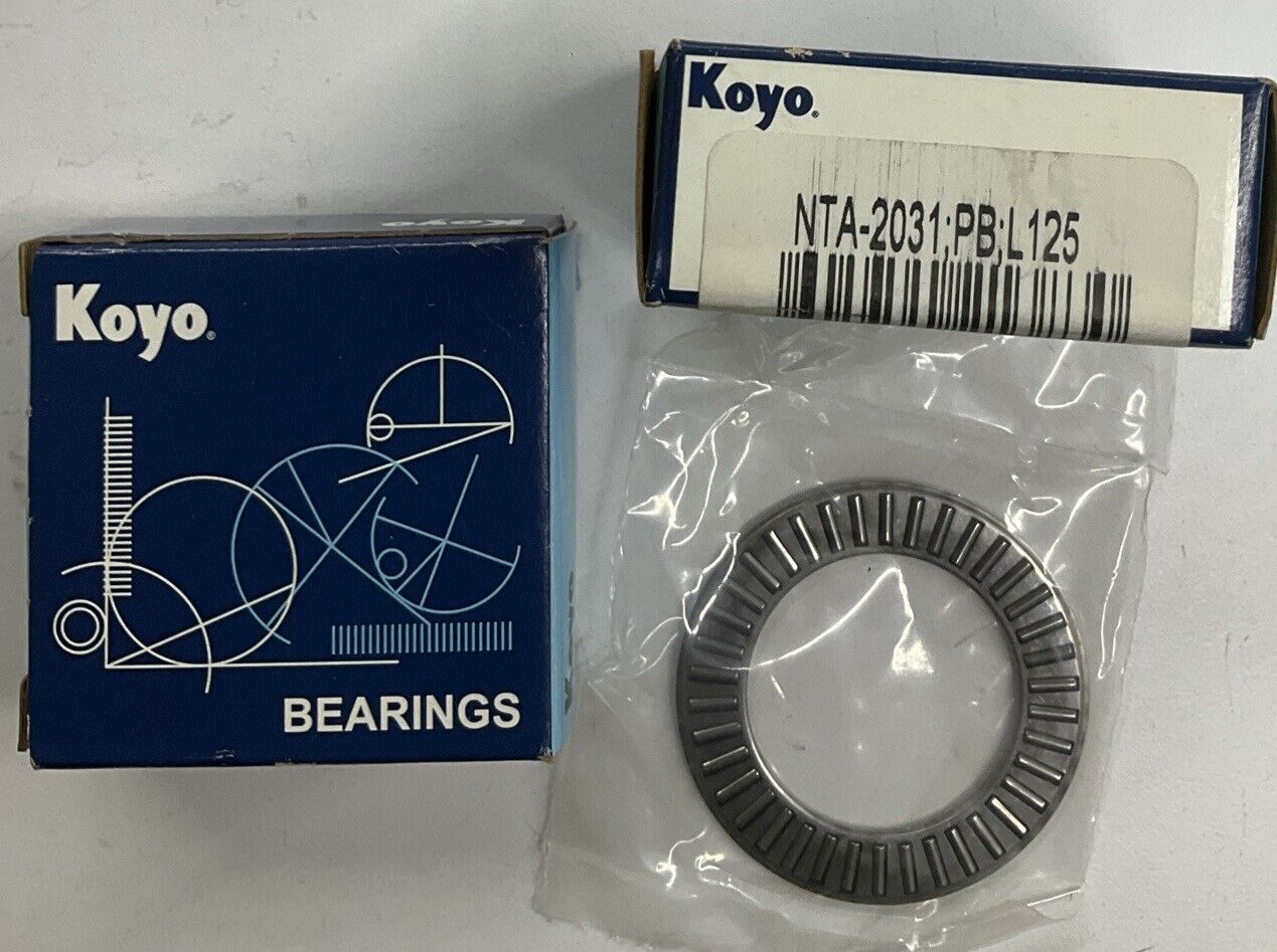 Koyo NTA-2031 / NTA-2031;PB;L125 Thrust Needle Bearing (RE 151)