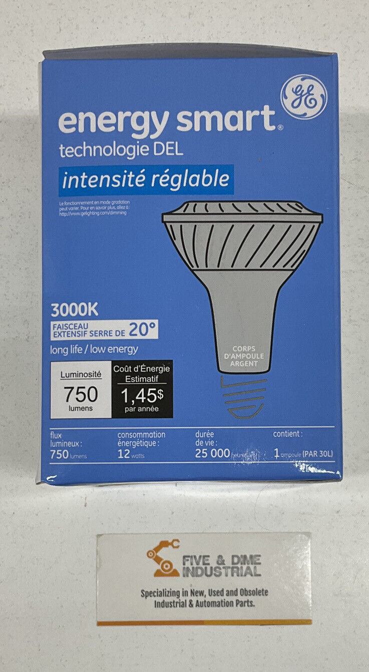 GE LED12DP3LS830/20 Lot of (3)  Energy Smart Dimmable 12W Flood Bulbs - (SH104) - 0