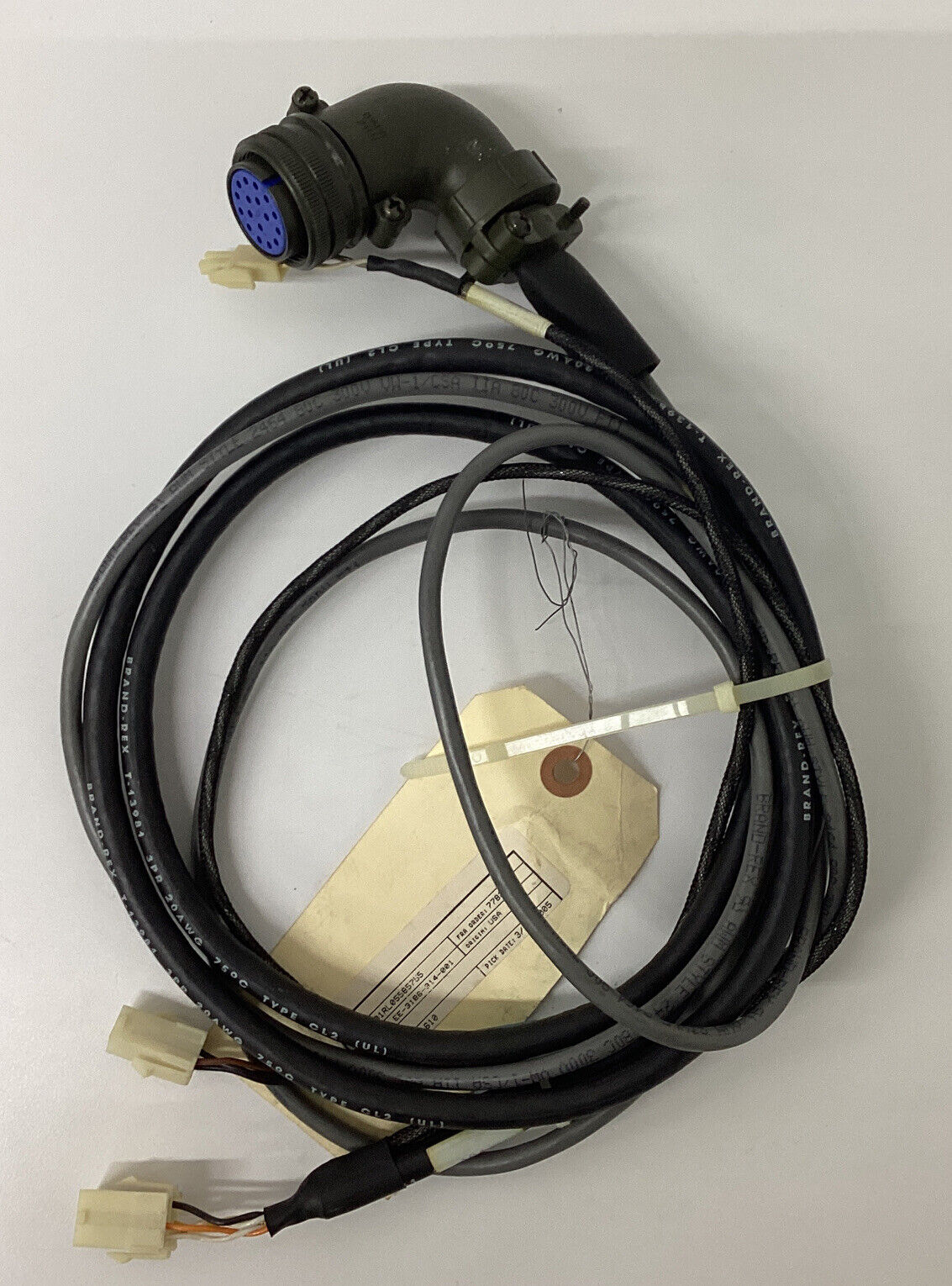 Fanuc EE-3186-314-001  P-10 Axis 1 Encoder Cable (CBL130)