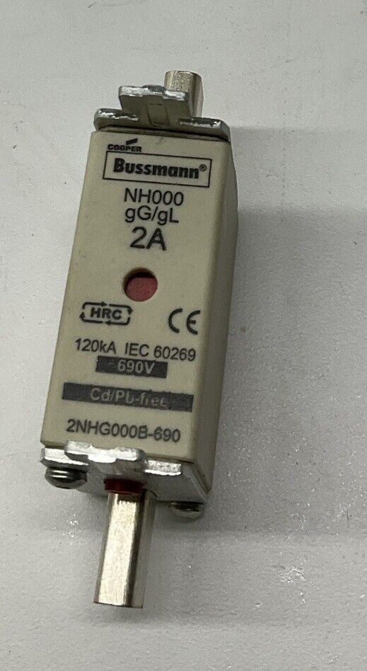 Bussmann 2NHG000B-690 2-Amp Fuse (RE215)
