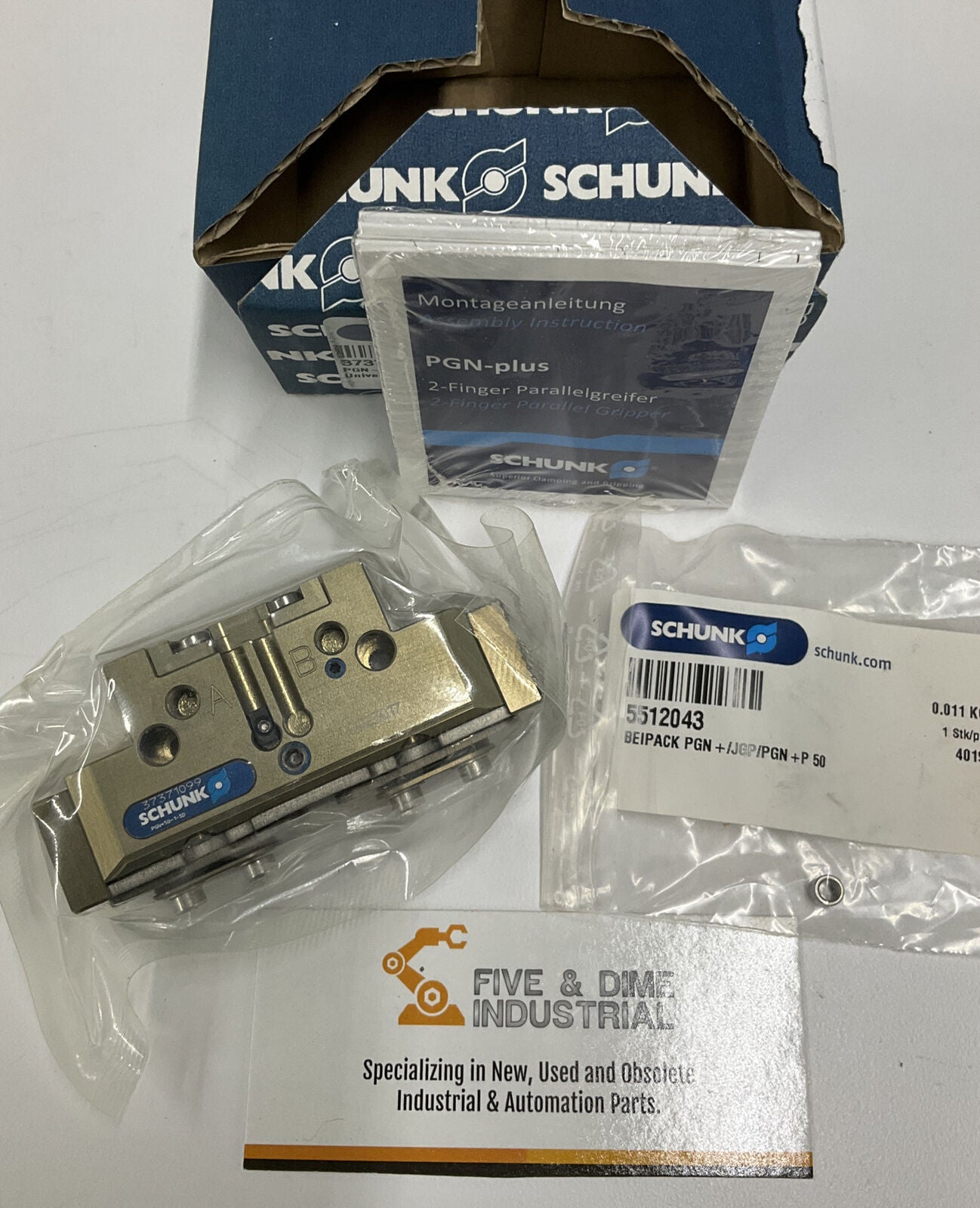 Schunk PGN+ 50-1-SD / PGN-plus 50-1-SD Universal Gripper 37371099 NEW (RE101)
