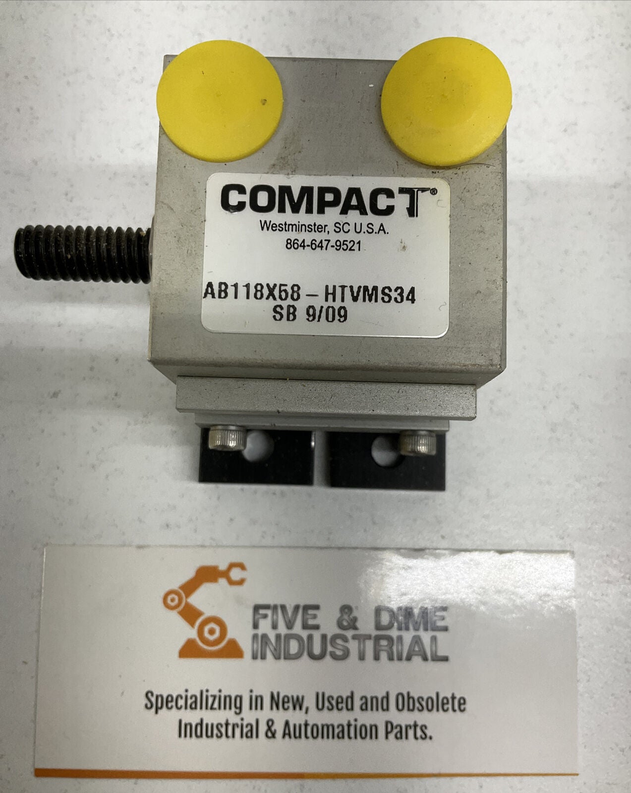 Compact Air Products AB118X58 New Pneumatic Cylinder (YE100) - 0