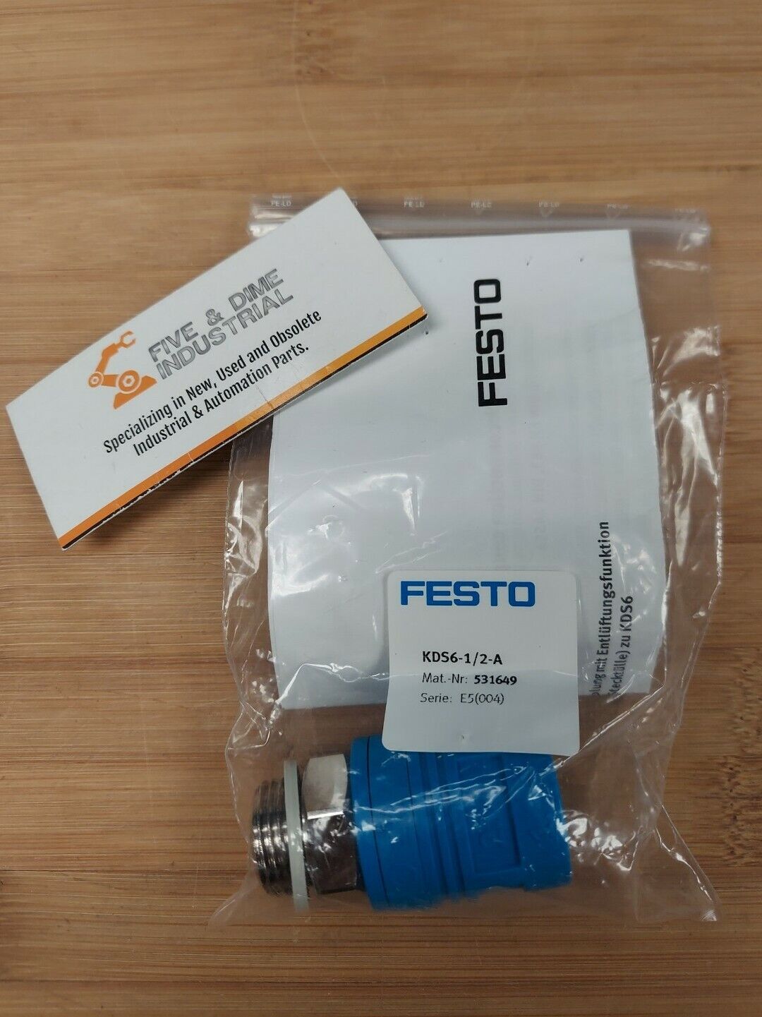 Festo   KDS6-1/2-A 531649 New Pneumatic Clutch  (BL125)
