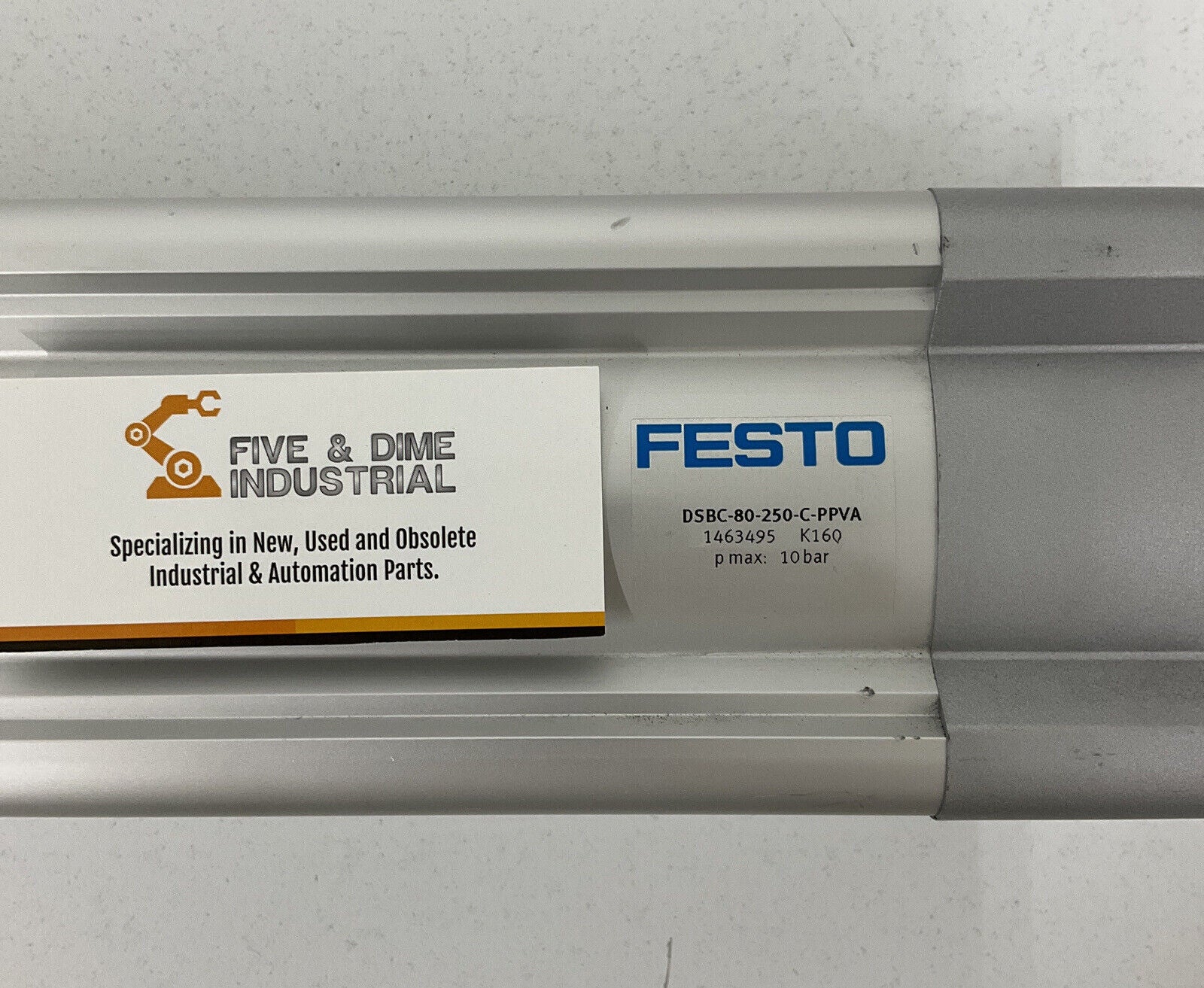 Festo DSBC-80-250-C-PPVA New Pneumatic Piston Rod Cylinder (OV125) - 0