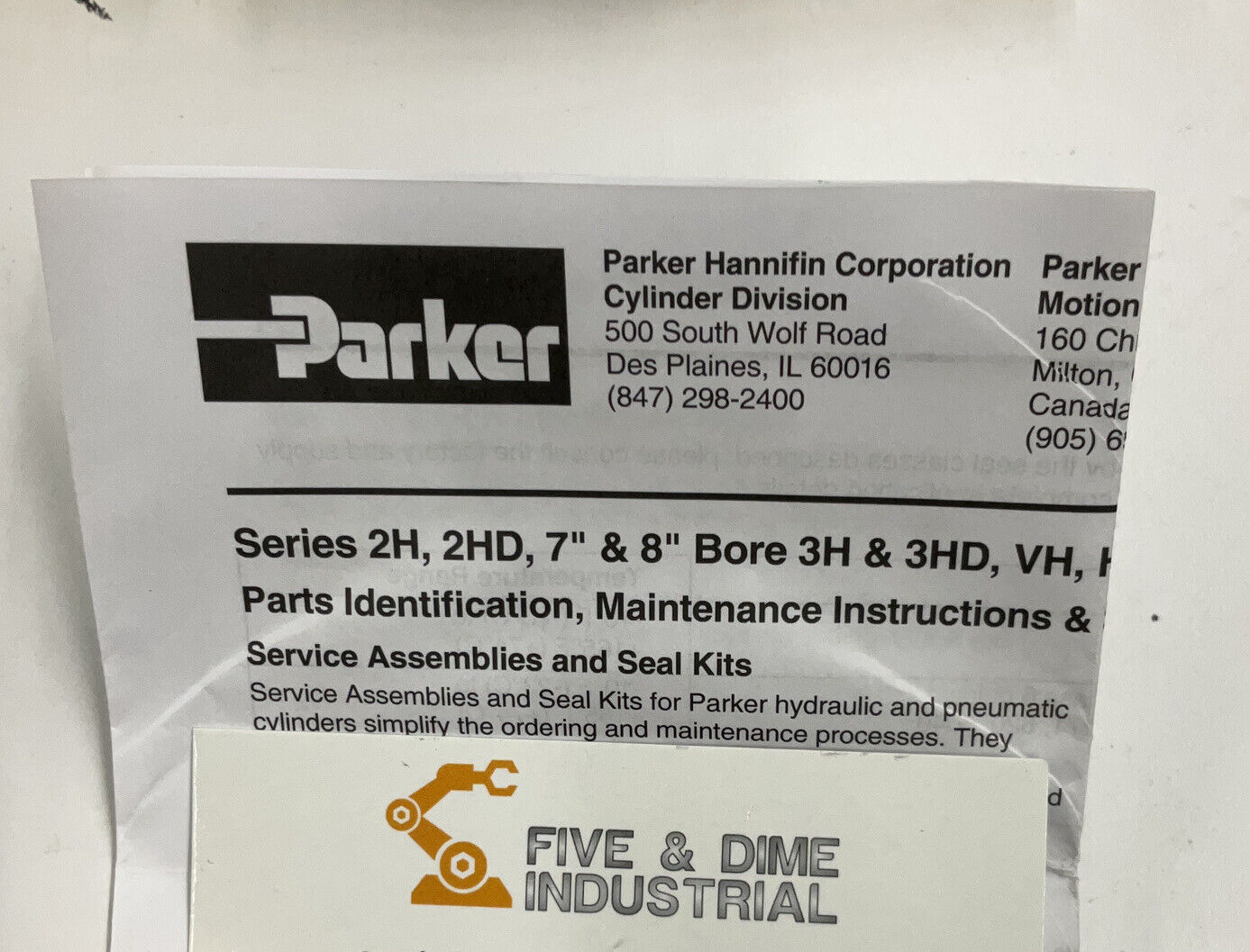 Parker PK8202A001 3-1/4" BUNAN Piston Seal Kit (CL160)