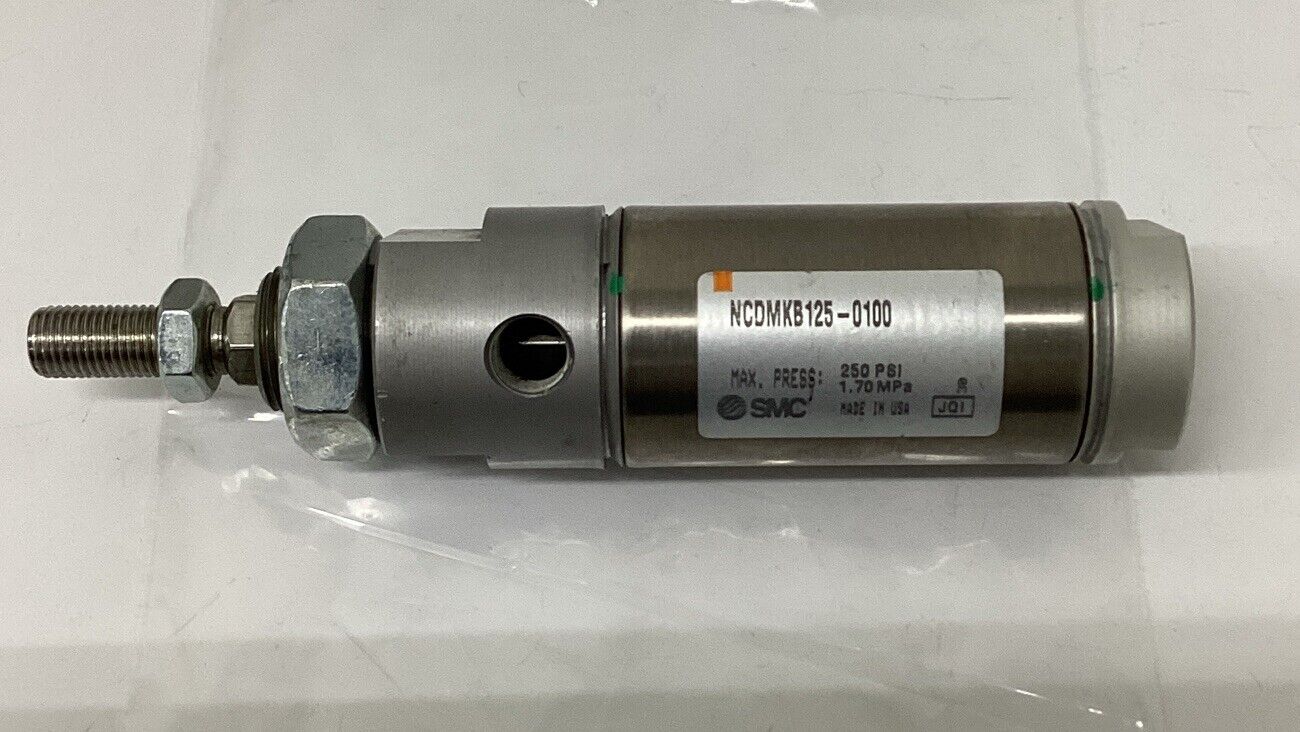 SMC NCDMKB125-0100 Pneumatic Cylinder 1-1/4'' Bore , 1'' Stroke (RE145)