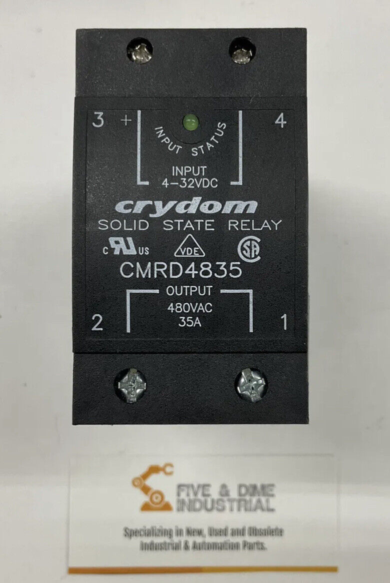 Crydom CMRD4835 New Solid State Relay 480VAC 35A (BK124) - 0