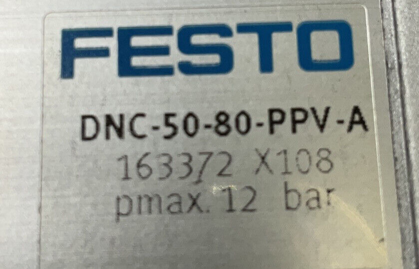 Fetso DNC-50-80-PPV-A Pnuematic Cylinder 163372 (OV115) - 0