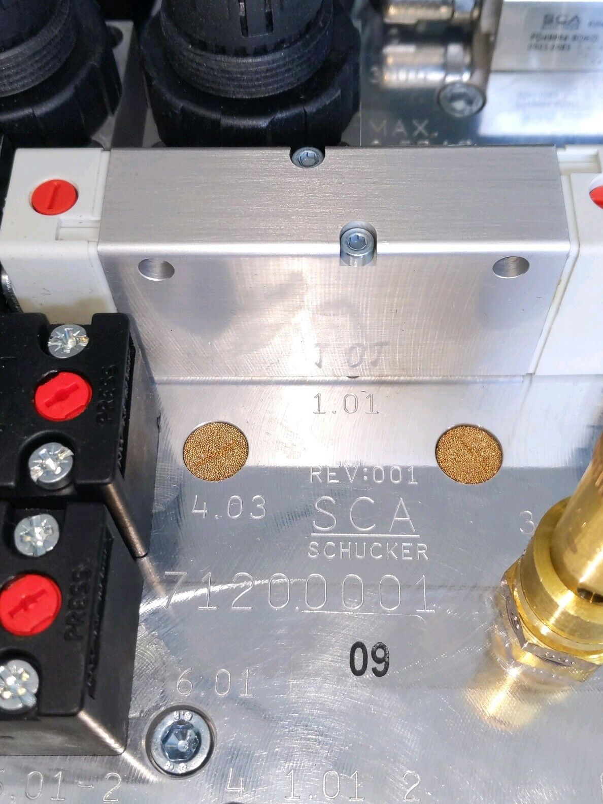 SCA Schucker 7120.000109 Control Block DFP-V12-U (OV100) - 0