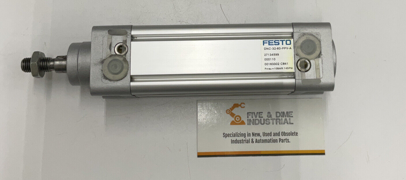 Festo DNC-32-60-PPV-A New Pneumatic Cylinder 145PSI (CL179)