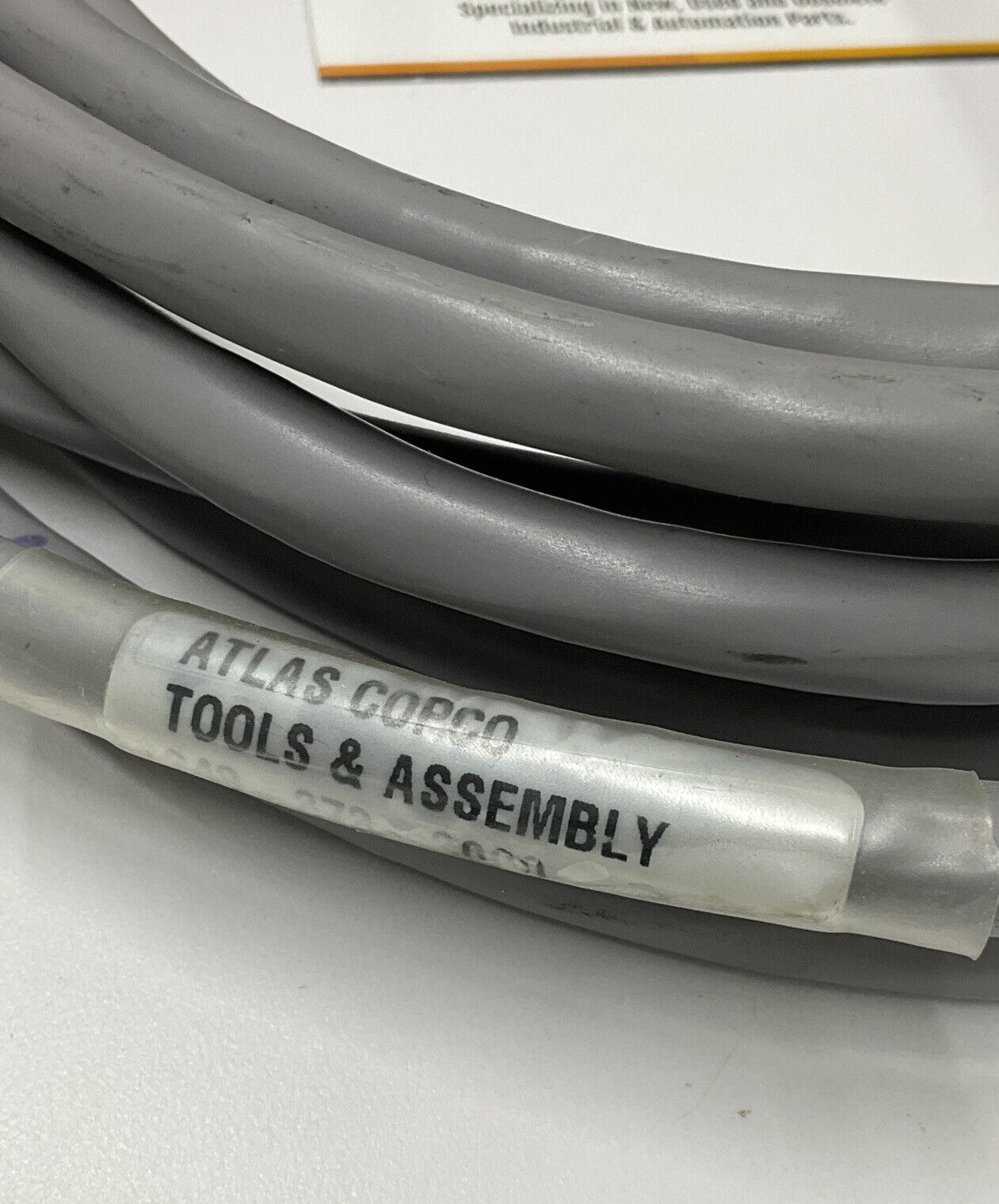 Atlas Copco New 248-373-3000 / 9040104505 5-Meter Tool Cable (CBL103) - 0