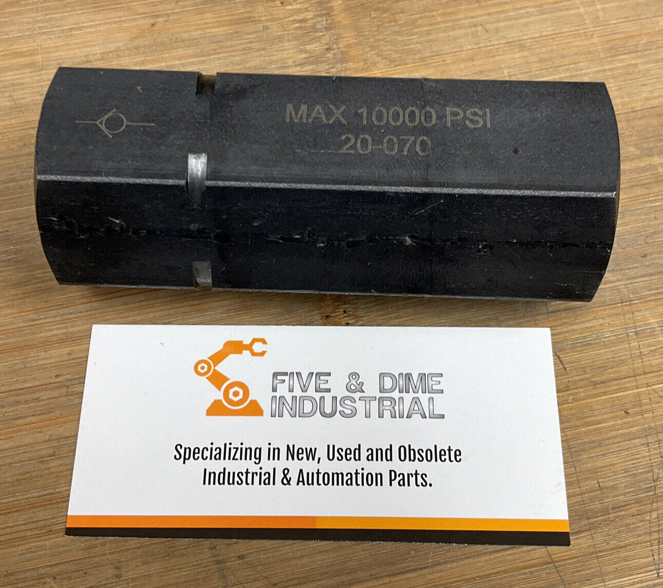 DMIC CVH050750S CHECK VALVE 10000 PSI MAX (BL112)