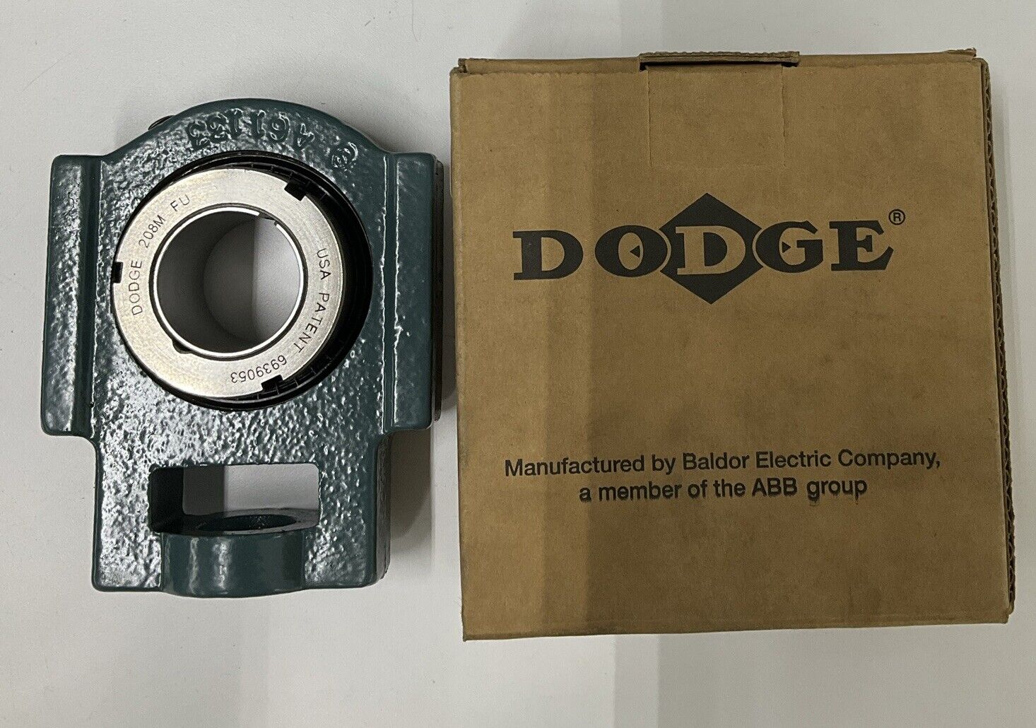 Dodge Baldor WSTU-GT-40M 136251 Take Up Bearing 40mm (RE203) - 0