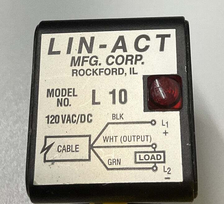 Lin-Act L-10X6 New Limit Switch Assembly 3-Wire 6' Lead (CL254)
