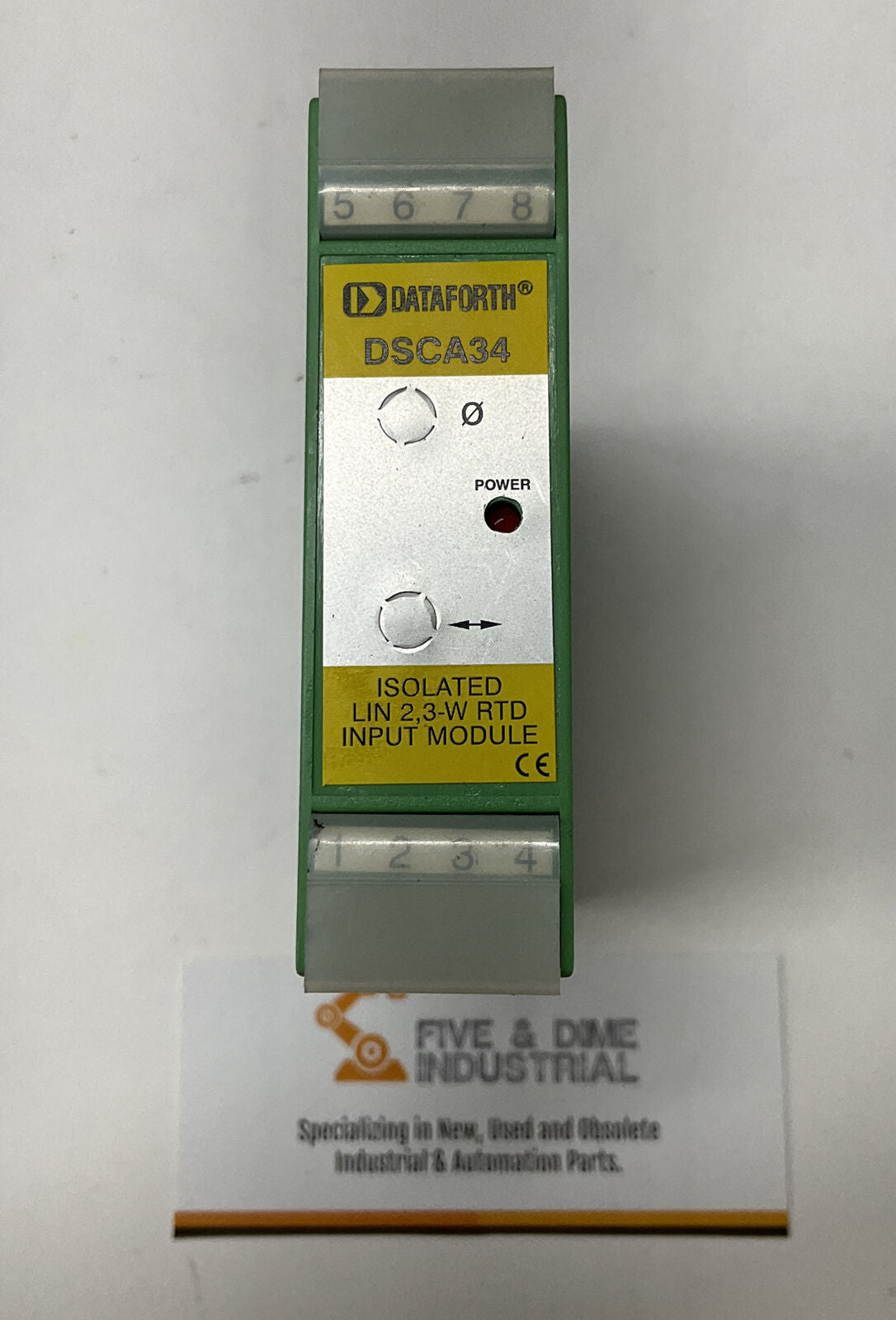 Dataforth  DSCA34-02C Isolated Lin 2,3-W RTD Isolated Input Module (BL223) - 0