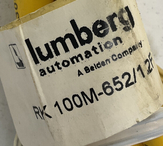 Lumberg Automation RK 100M-652/12F Cordset 10-Pin Female 12 Feet (CBL137)