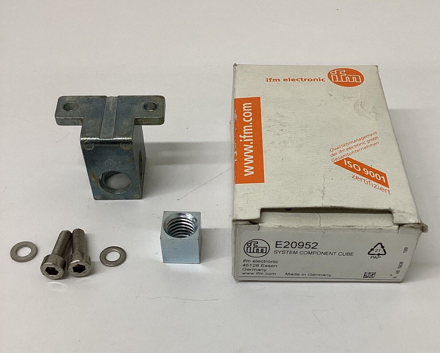 IFM E20952 Mounting System Component Cube (BL300)