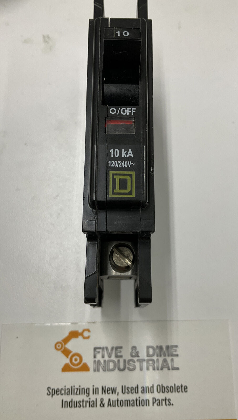Square D NOM-117 Circuit Breaker 10A 120/240V 10kA (BK126) - 0