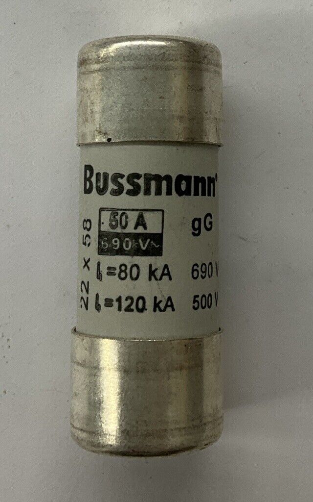 Bussmann C22G50 50-AMP Fuse 690VAC 500VDC 22X58 (CL255) - 0
