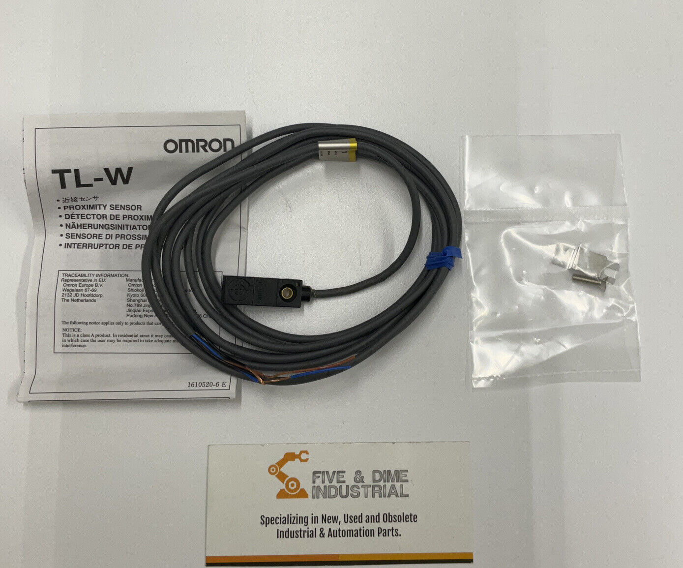 OMRON TL-W3MC1 New Proximity Sensor 2M 12/24VDC (BL249) - 0