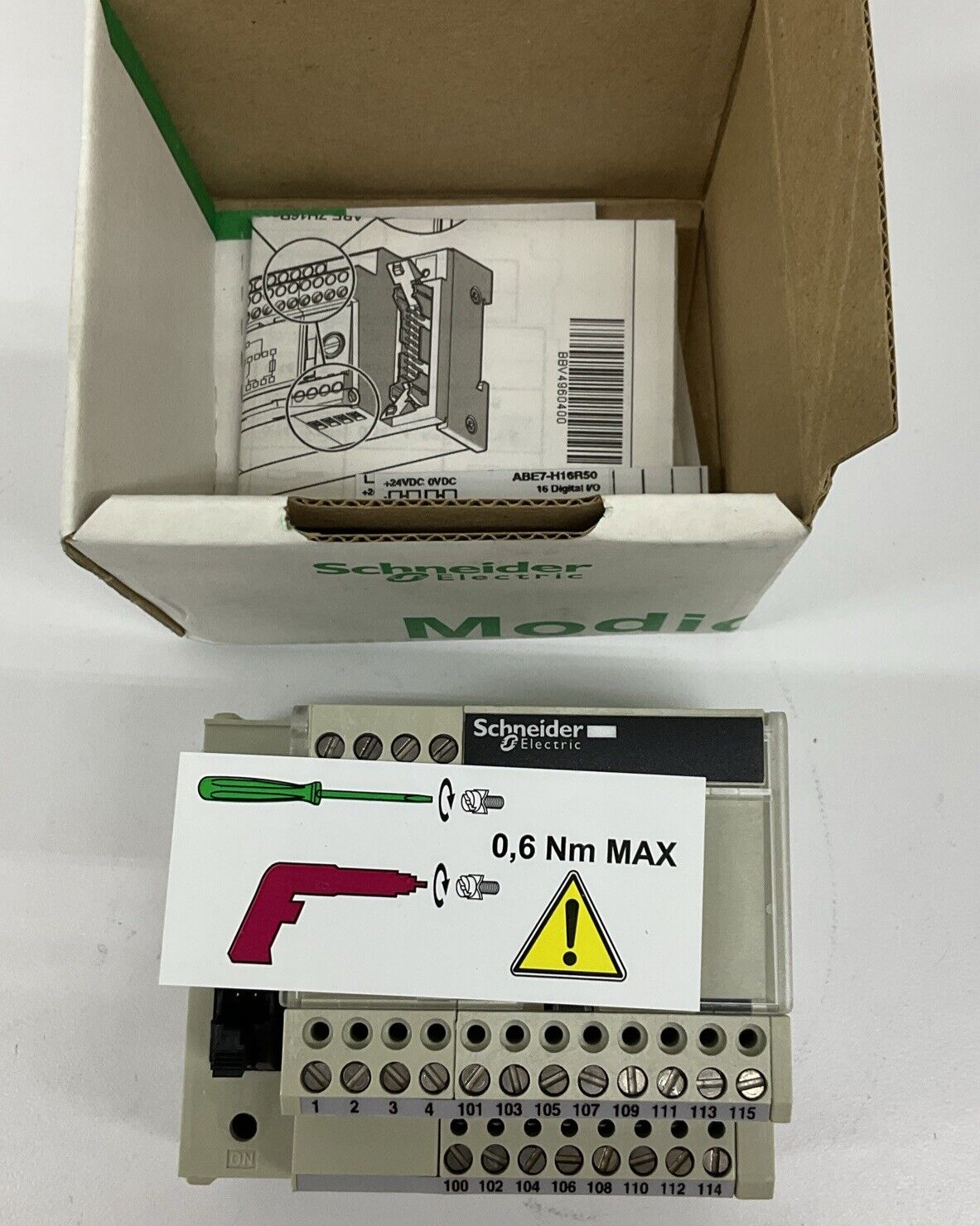 Schneider Electric Modicon ABE7-H16R50 I/O Interface Module NEW (CL368)