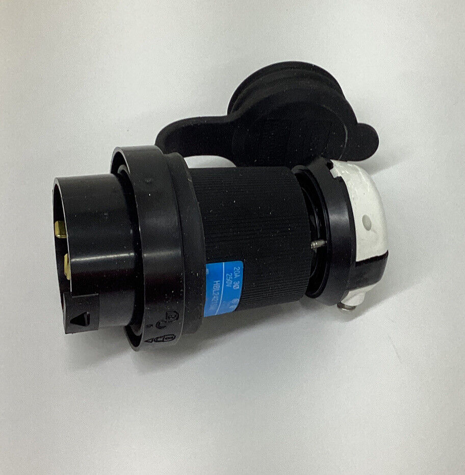 Hubbell HBL24215SW Watertight twist-Lock Plug 20A 250V 3P (CL210) - 0