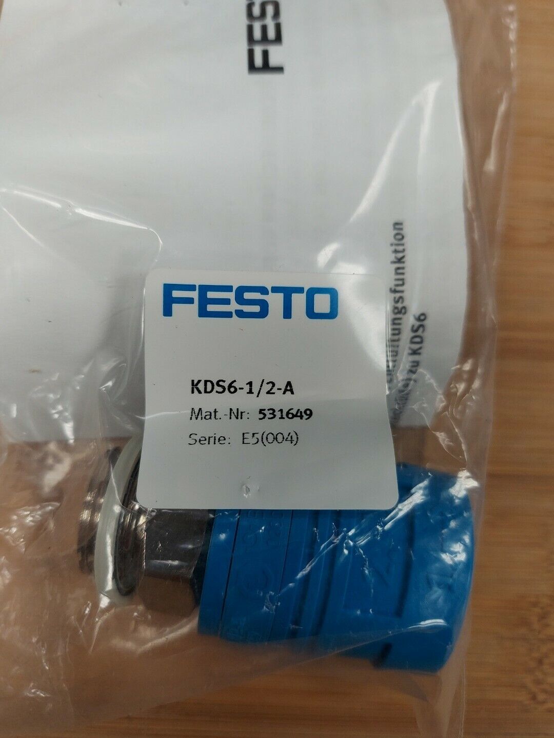 Festo   KDS6-1/2-A 531649 New Pneumatic Clutch  (BL125)