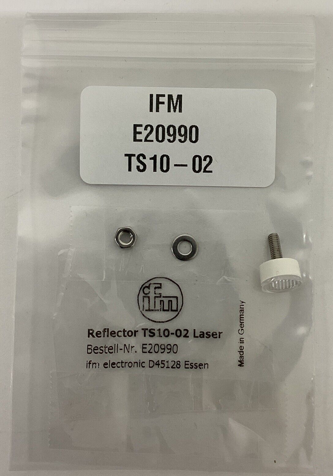 IFM E20990 / TS10-02 Laser Reflector (RE165)