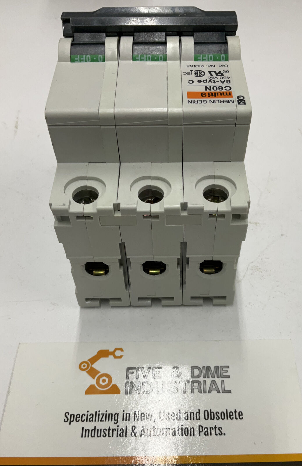 Square D Merlin MG24465 Multi9 3-Pole 8 Amp Protector (CL167)
