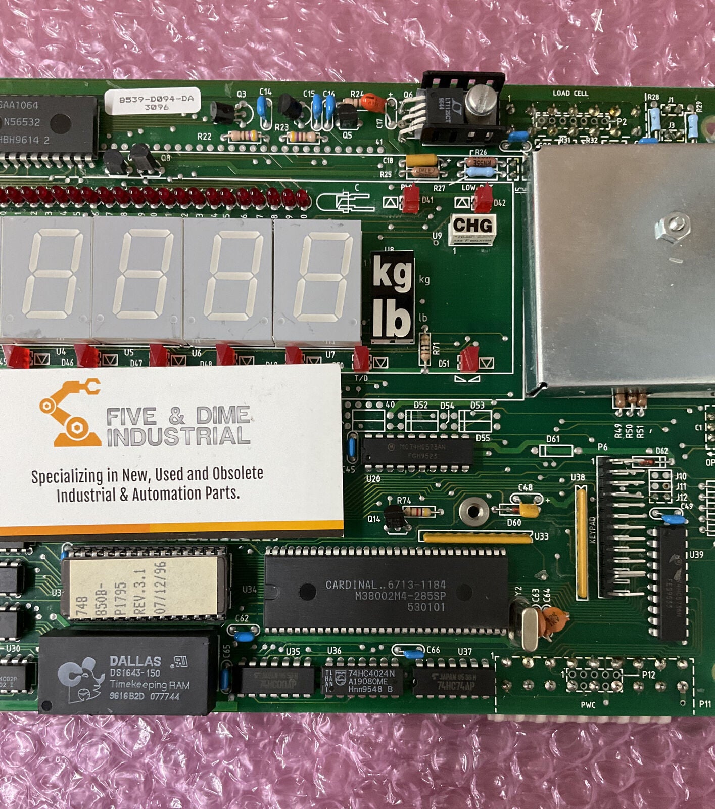 Cardinal Dectecto E36549P Computing Scale Board 748 KIT-ES  (CB105) - 0