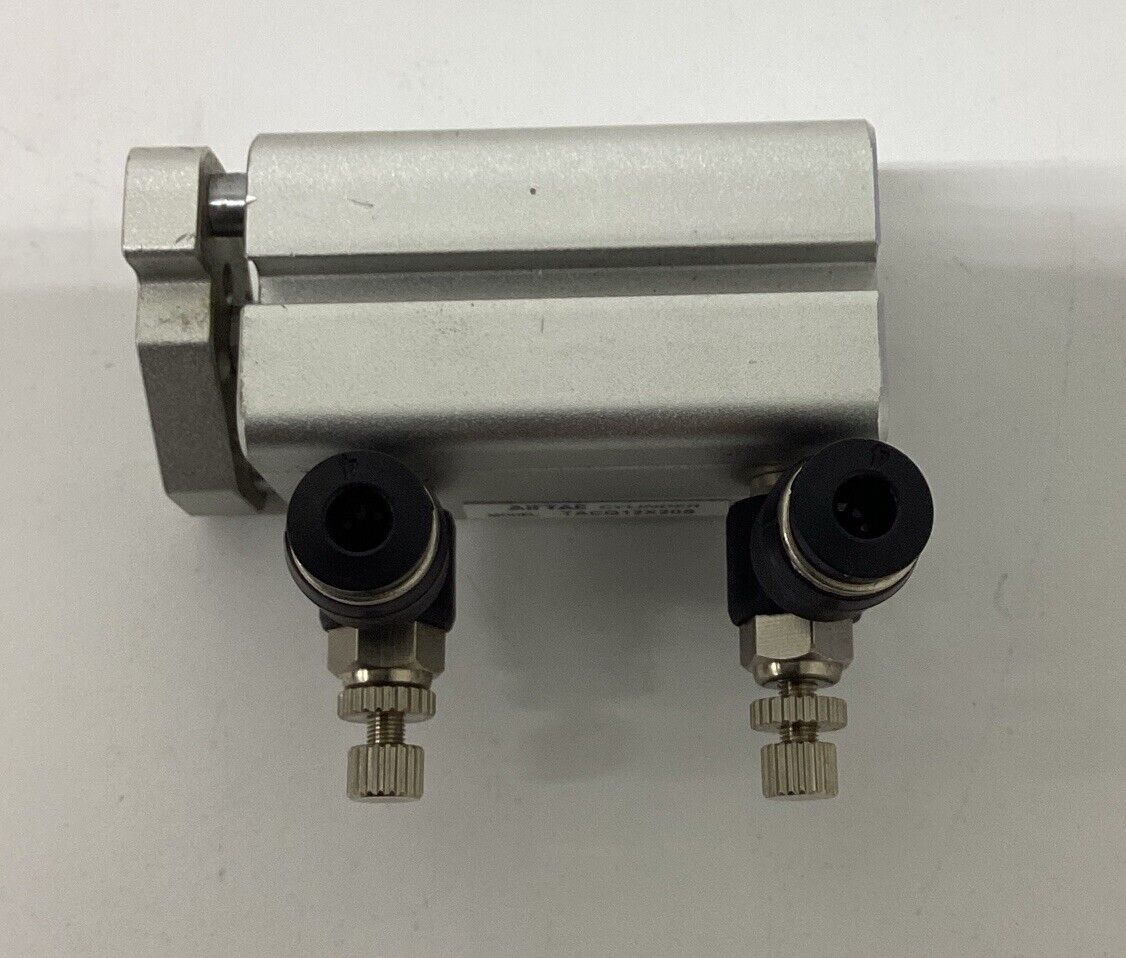 Airtac TACQ12X20S Compact Guided Air Cylinder w/Flow Valves (RE147)