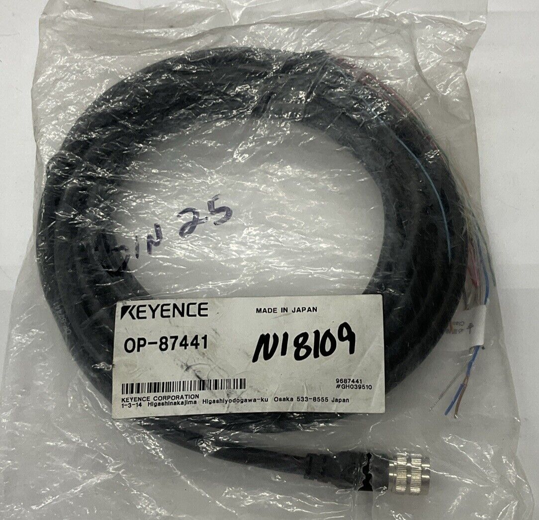 Keyence OP-87441 Vision Sensor Cable Assembly (CBL104) - 0
