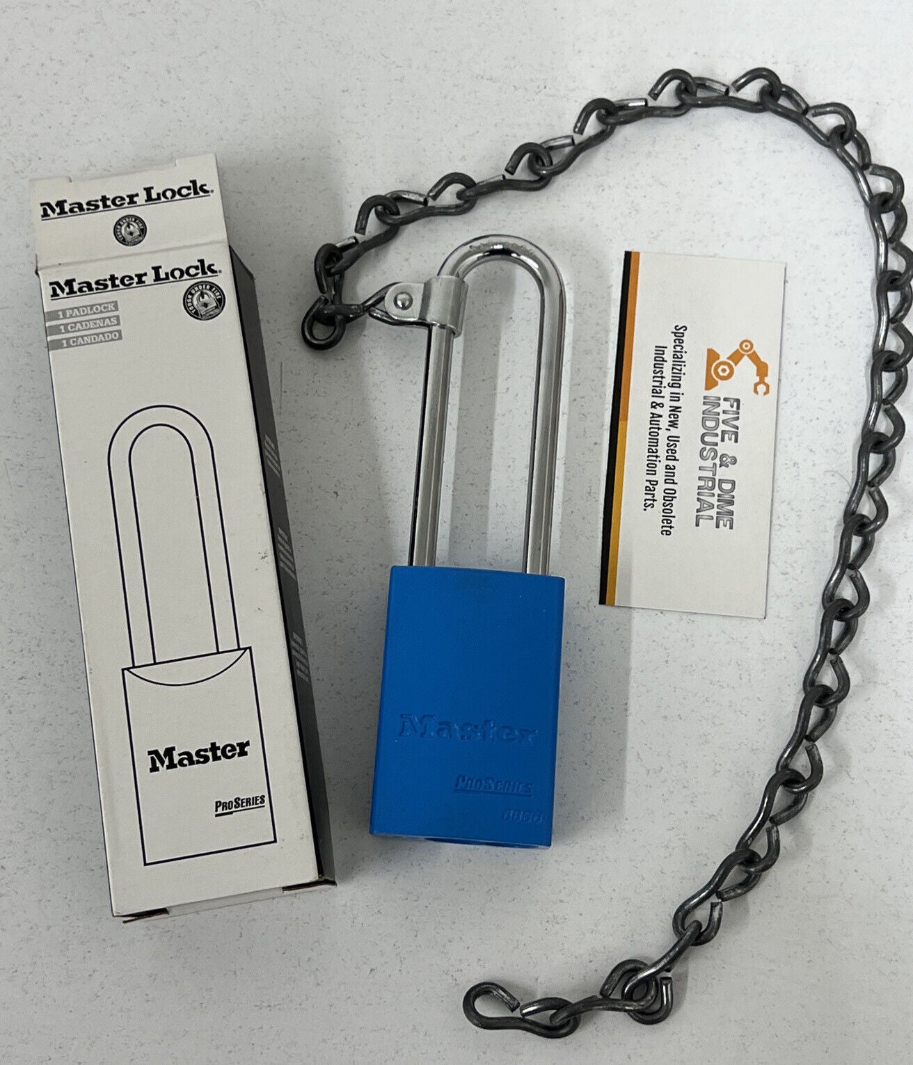 MasterLock 6836 Pro Series High Visibility Padlock Requires A710 Keys (GR106)