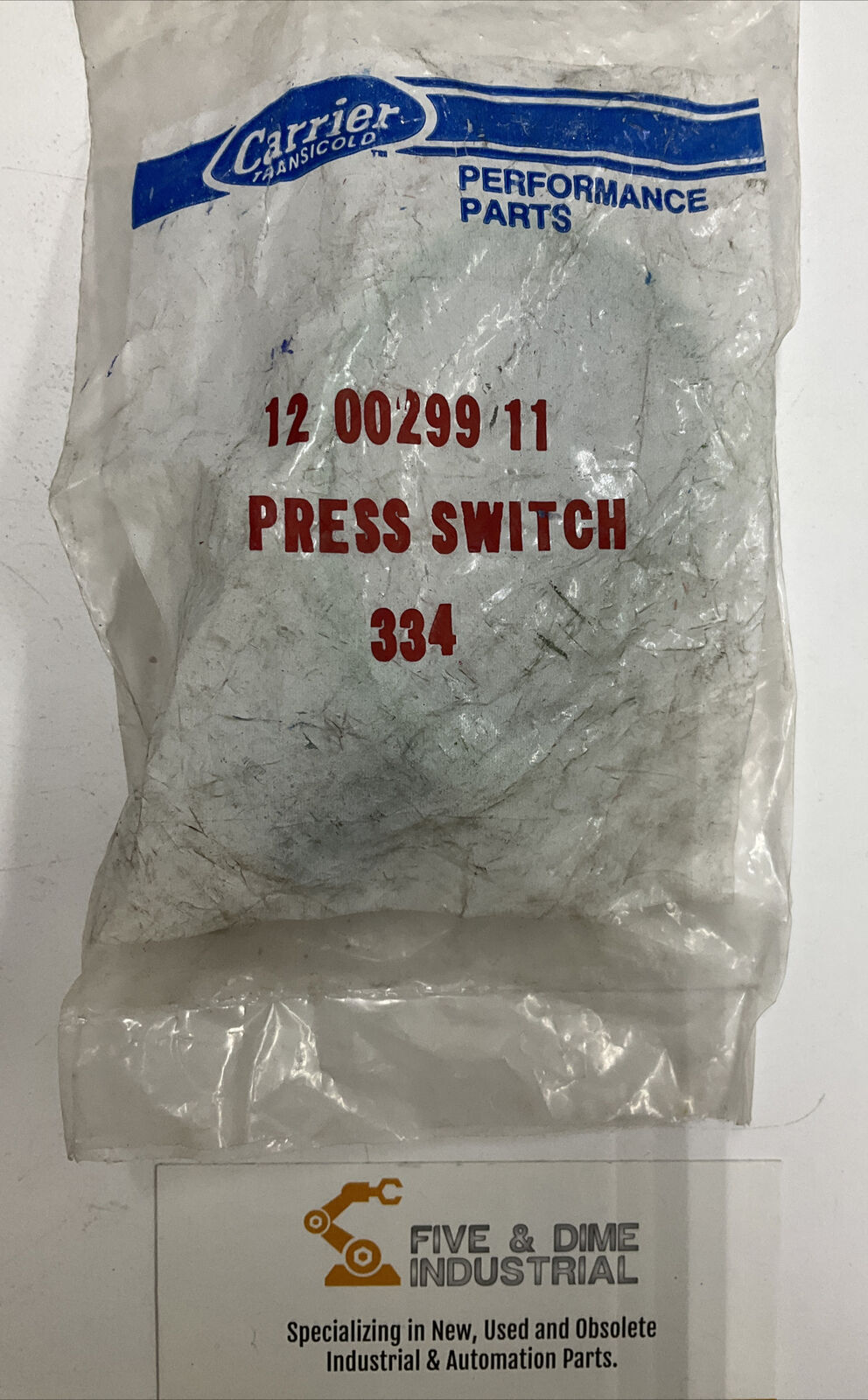 Carrier Transicold 12-00299-10 New PRESS SWITCH (YE189)