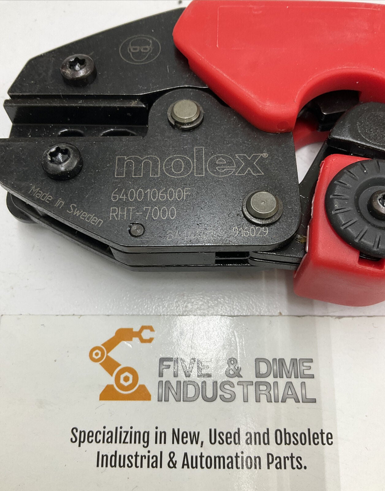 Molex 640010600F Cable Assembly Crimping Tool RHT-7000 (CL347)