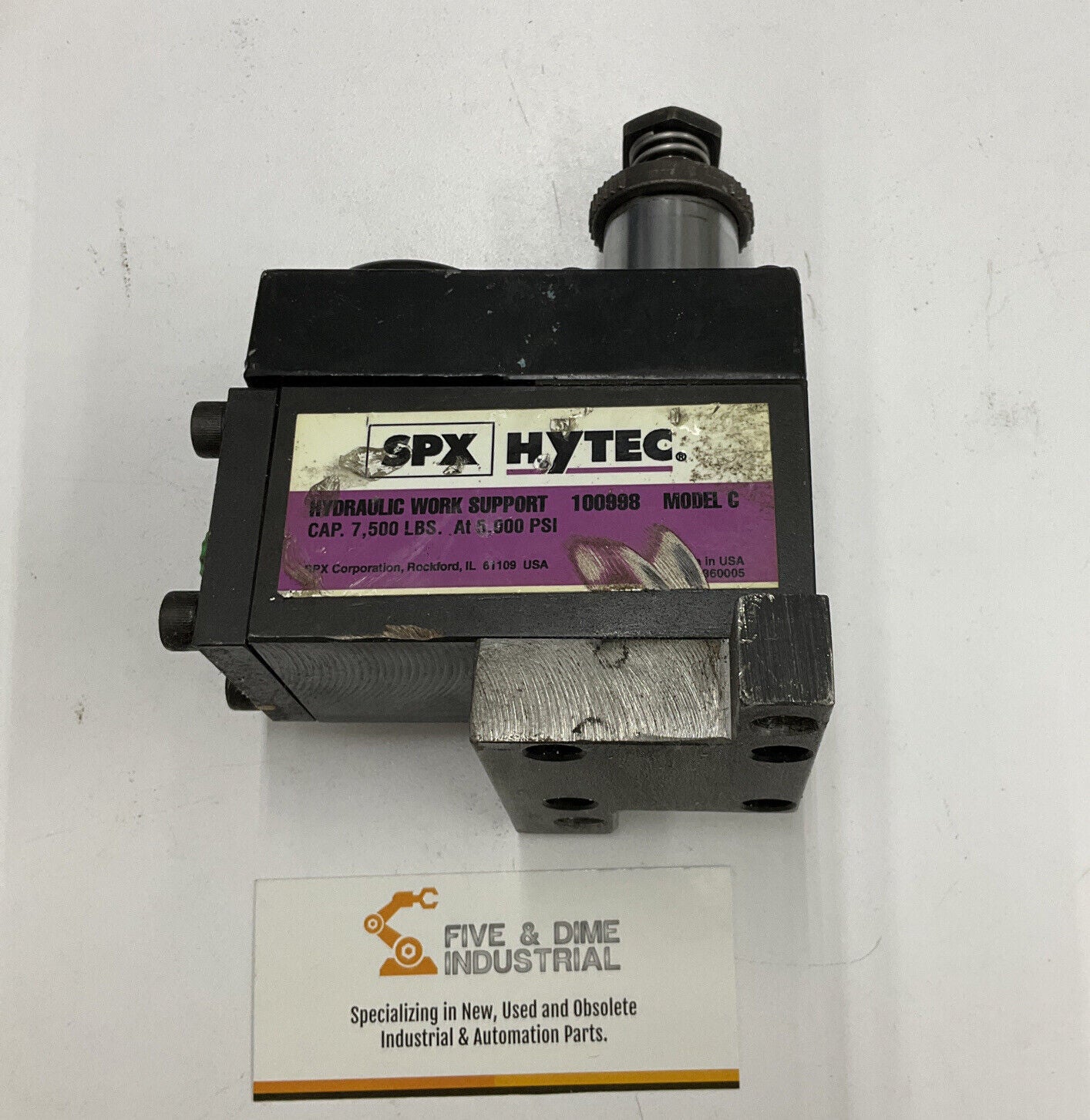 SPX Hytec 100998 Hydraulic Work Support Model C (RE103)