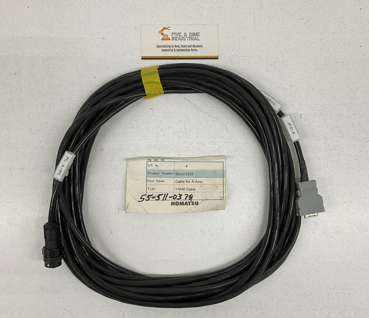Komatsu 17640 18640 Cable for A1 Axis (CBL132)