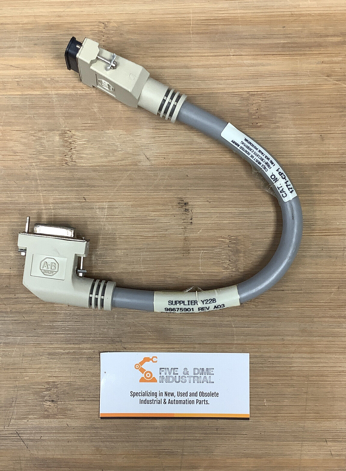 Allen Bradley 1771-CP1 New Power Supply Cable (BL136)