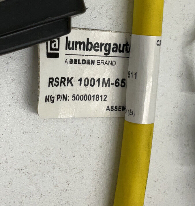 Lumberg Automation RSRK 1001M-652/30F New Cable Cordset  (CBL127)