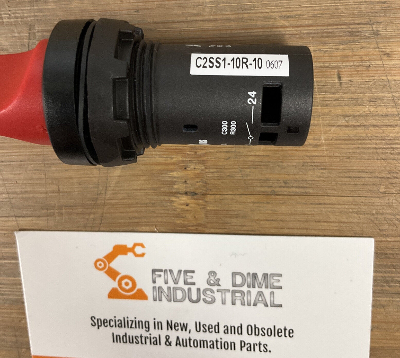 ABB C2SS110R-10 New Red Position Selector Head Switch (BL143) - 0