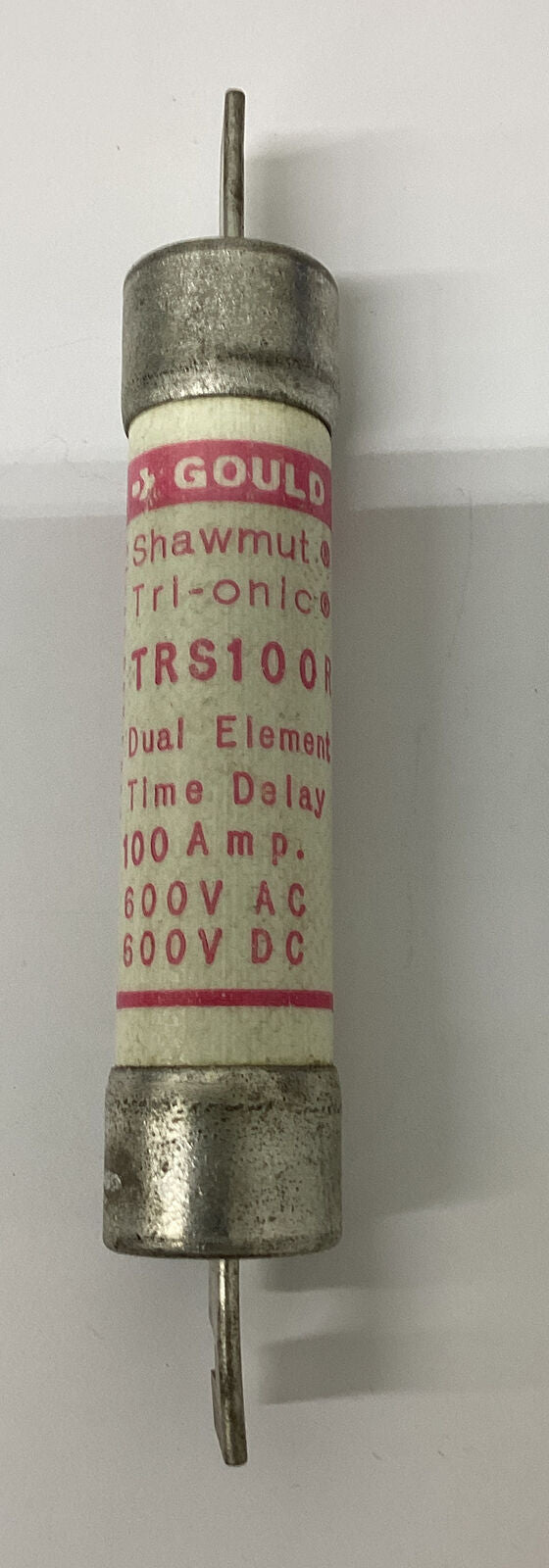 Gould Shawmut  TRS100R Dual Element Fuses 100 Amp Lot of 3 (CL266)