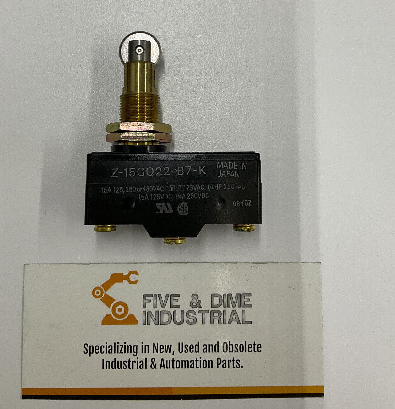 OMRON Z-15GQ22-B7-K GP Roller Limit Switch (CL118)