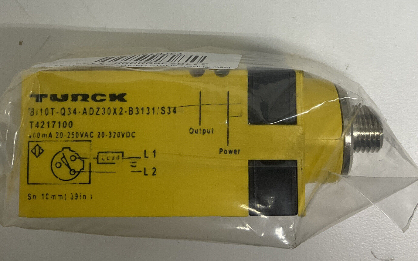 Turck BI10T-Q34-ADZ30X2-B3131/S34 Proximity Switch (BL158)