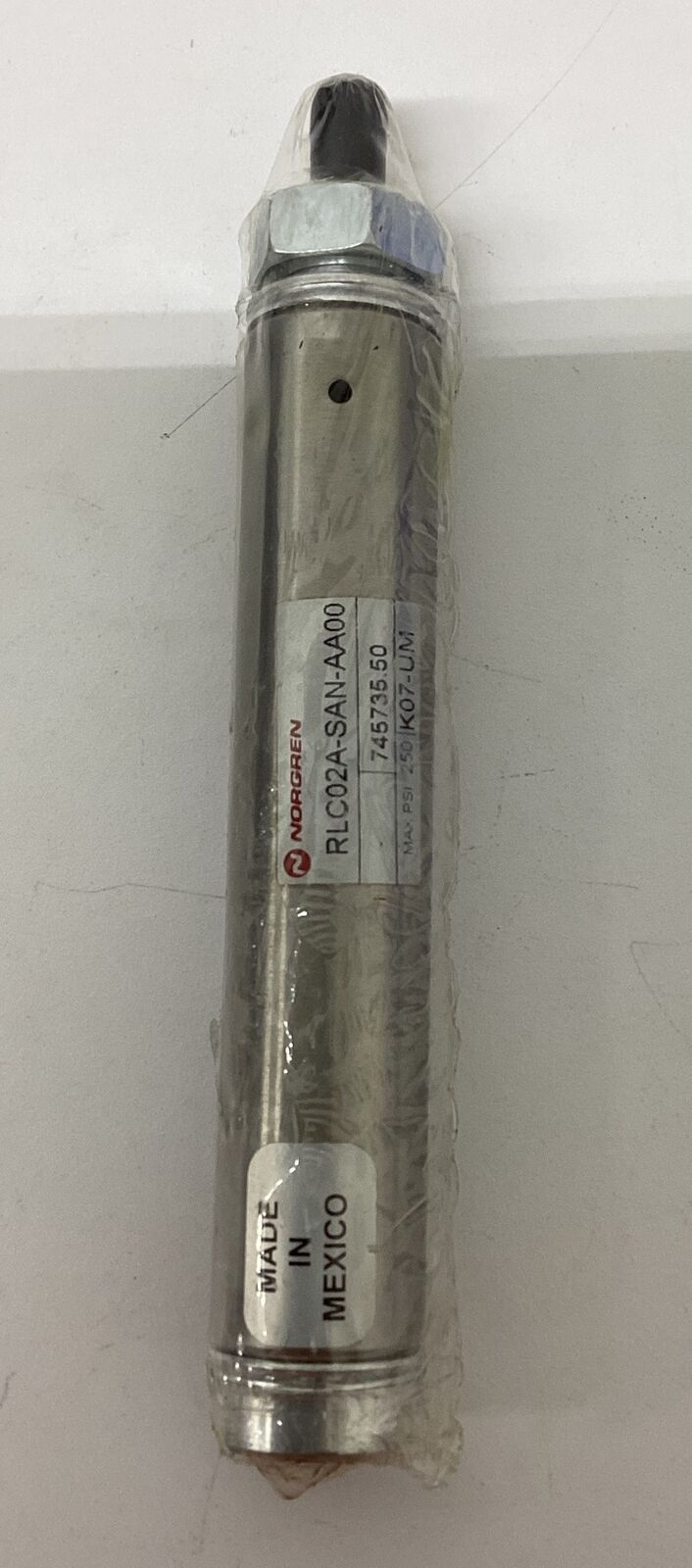 Norgren RLC02A-SAN-AA00 Single Acting Air Cylinder 3/4'' Bore 2'' Stroke (BL306) - 0