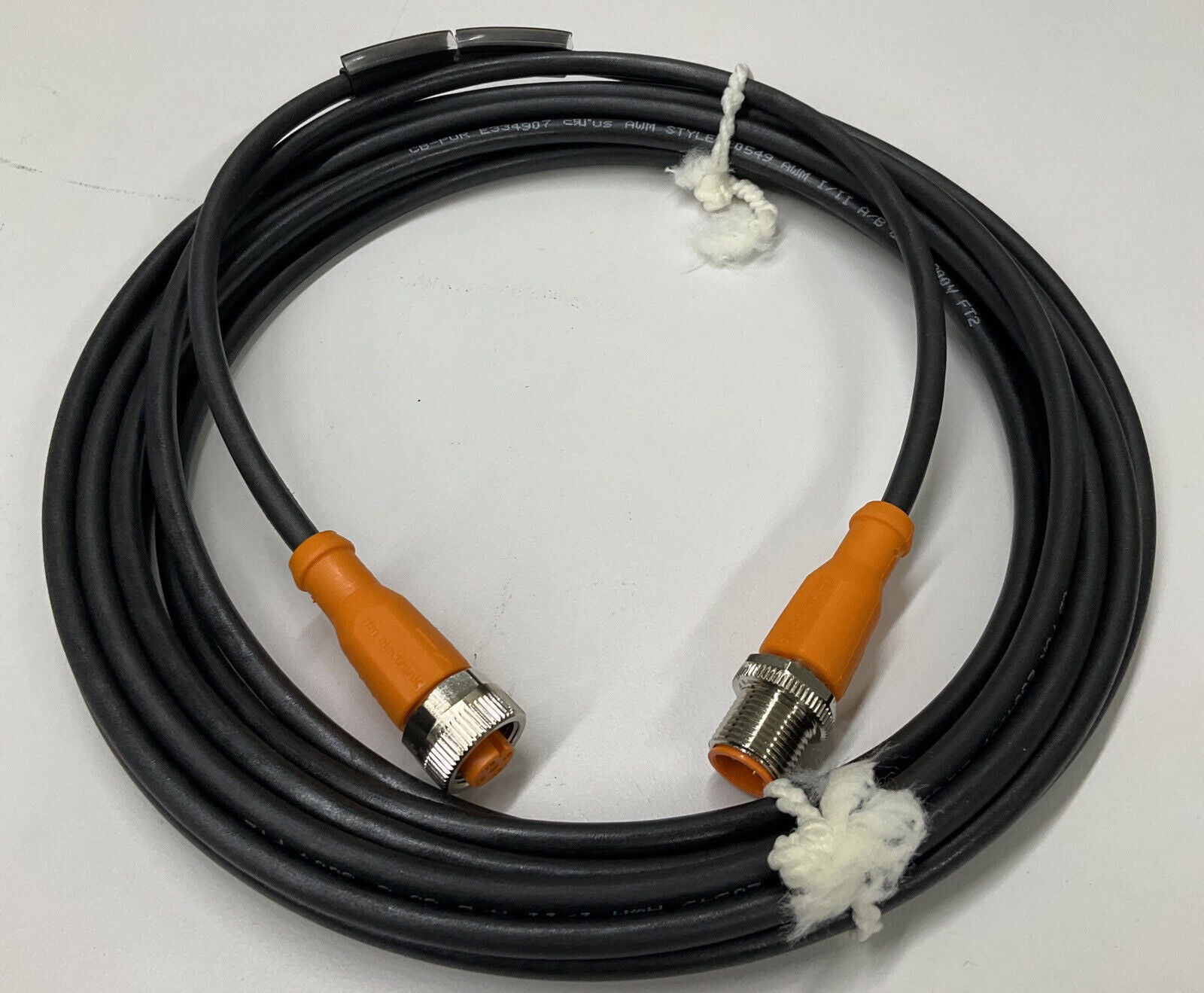 IFM Efector EVC014 4-Pole Male-Female 5-Meter Sensor Cable (YE234)